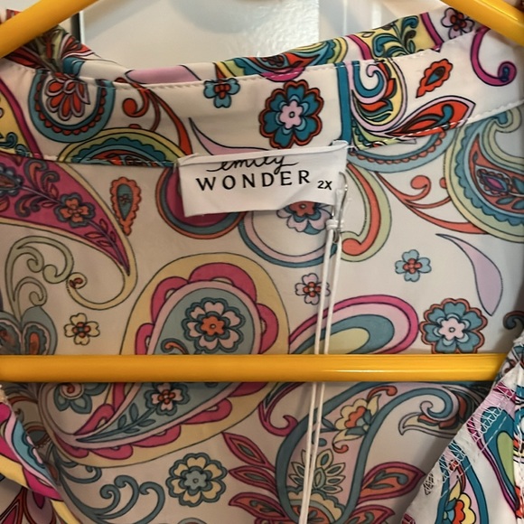 Women’s short sleeve blouse - Picture 3 of 4